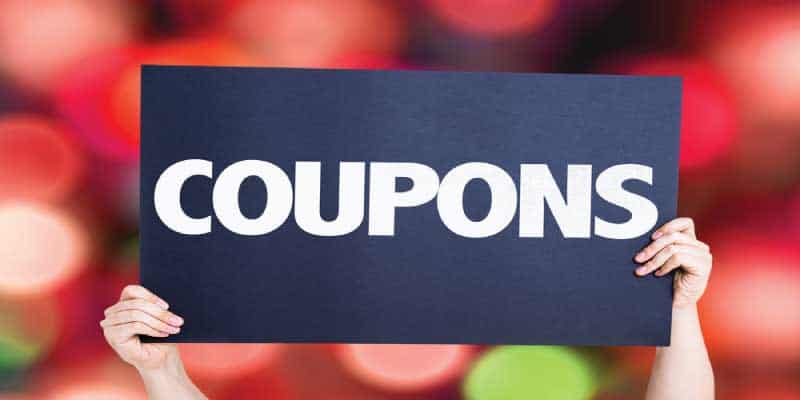 Attract customers by giving out coupons
